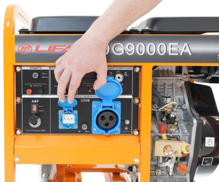 Дизельный генератор  DG9000EA