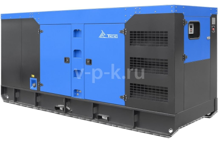 Дизельный генератор  АД-300С-Т400-1РКМ26 в шумозащитном кожухе