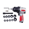 IW900 1/2" (880Нм_6.3бар_1/2") + набор головок_кейс