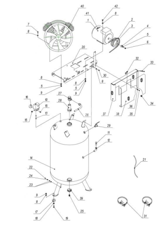R 3126.00.00.071 Переходник 2"Mх3/8"F для 270v90B