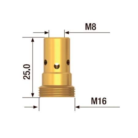 Горелка сварочная для полуавтомата Fubag FB 500 3m