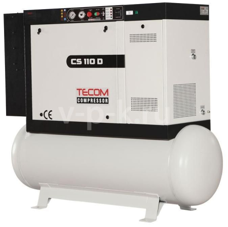 Винтовой компрессор Tecom CS 110 10 D