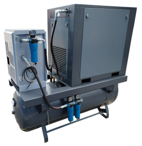 Винтовой компрессор IRONMAC IC 10/10 C VSD DF 500L (IP54) с прямым приводом фото